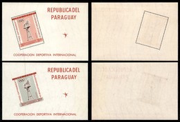 OLTREMARE - PARAGUAY - 1962 - Cooperazione Sportiva Internazionale (Block 28/29) - Gomma Integra - Altri & Non Classificati