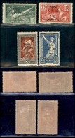 OLTREMARE - SIRIA - 1924 - Soprastampati (254/257) - Serie Completa - Gomma Originale Con Prima Linguella - Otros & Sin Clasificación