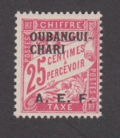 Colonies Françaises -Timbres Neufs ** Oubangui - Taxe N°4 - Ongebruikt