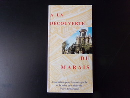 A La Découverte Du Marais, 1993, 80 Pages - Paris