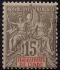 Inde (1900) N 15 * (charniere) - Nuevos