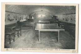 CPA ARZEW (ALGERIE) DEPOT DES CONVALESCENTS DE LA LEGION ETRANGERE - PING-PONG - Tennis De Table