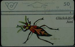 AUSTRIA 1996 PHONECARD INSECTS USED VF!! - Altri & Non Classificati