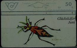 AUSTRIA 1996 PHONECARD INSECTS USED VF!! - Other & Unclassified