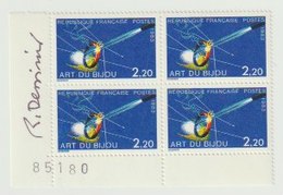 FRANCE - N°2286 - 2F20 - ART DU BIJOU - BLOC DE 4 - SIGNE DESSIRIER - Ungebraucht