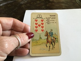 Carte à Jouer Cœur Cavalier Ce Cavalier Trop De Temps à Porte Apparemment Bonne Nouvelle Mais Va-t-il De Loin De Près ça - Sonstige & Ohne Zuordnung