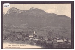 ERLENBACH - B ( PETITE FENTE 7mm A DROITE ) - Erlenbach Im Simmental