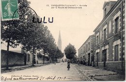 DEPT 44 : édit. F Chapeau N° 12 : Carquefou Arrivée Par La Route De Chateaubriand - Carquefou