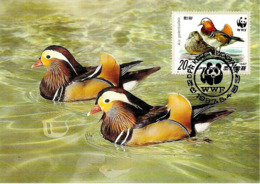 1987 - DPR KOREA - NORTH KOREA - Corée Du Nord  조선민주주의인민공화국 - Mandarin Duck Canard - Korea (Noord)