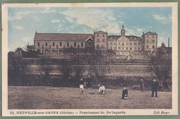 Delcampe - CPA - RHONE - NEUVILLE SUR SAONE - PENSIONNAT DE BELLEGARDE - Animation - Collection Berger / 51 - Neuville Sur Saone