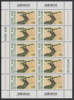 !a! GERMANY 2020 Mi. 3529 MNH SHEET(10) - Conservation Project "Green Belt Germany" - Unused Stamps