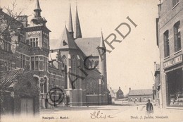 Postkaart / Carte Postale NEERPELT - Markt - 1904 Sterckx, Brussel (A147) - Neerpelt