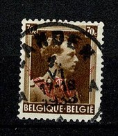 Belg. 1936 OBP/COB D/S 24 Gest./obl. Landen (2 Scans) - Usati