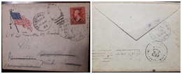 O) 1899 CUBA- CARIBBEAN, SPANISH ANTILLES, US OCCUPATION, SPANISH AMERICAN WAR -MILITARY STATION N°10, SOLDIER LETTER, W - Cuba