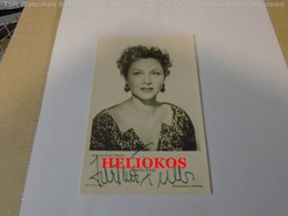 RARE AUTOGRAPHE D'HERTA FEILER SUR CARTE-PHOTO UFA FILM FOTO - Handtekening