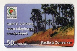 TOGO TELECARTE REF MV CARDS TOG-RM-02 50U - Togo