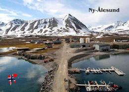 Svalbard Islands Ny-Alesund Aerial View New Postcard Spitzbergen AK - Norway