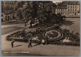 Görlitz - S/w Blumenuhr Am Stadttheater - Goerlitz