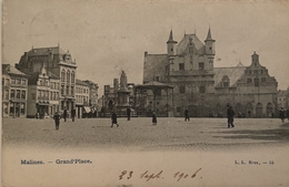 Mechelen - Malines // Grand Place ( Niet Standaard) 1905  Ed. L. L. 34? - Mechelen