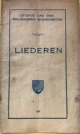 Uitgave Van Den Belgischen Boerenbond - Liederen - 1926 - Documentos Históricos