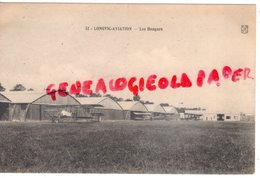 21- LONGVIC LES DIJON - AVIATION HANGARS AVION - CACHET 1 ER GROUPE AVIATION LE COMMANDANT - LOUIS BLANC PILOTE - Aerodromes