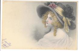 Cpa: Illustrateur - WICHERA - Femme Au Chapeau. MM.Vienne N° 112 (Précurseur, Couleur) 1903 - Wichera