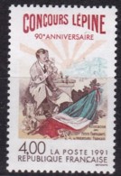 Frankreich, 1991, Mi.Nr. 2833, MNH **,  Concours Des Inventeurs "Concours Lépine", - Unused Stamps
