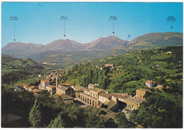 AMANDOLA - ASCOLI PICENO - PANORAMA E MONTI SIBILLINI - VIAGG. -33657- - Ascoli Piceno