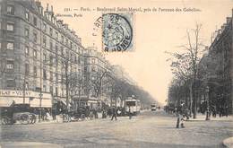 75013-PARIS-BLD SAINT-MARCEL, PRIS DE L'EVENUE DES GOBELINS - Arrondissement: 13