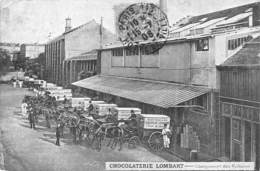 75013-PARIS-CHOCOLATERIE LOMBART, CHARGEMENT DES VOITURES - Distretto: 13