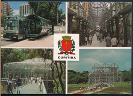 °°° 19910 - BRASIL - CURITIBA - VEDUTE VIEWS - 1997 With Stamps °°° - Curitiba