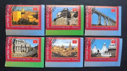 UNO-New York 848/53 Oo/ESST, UNESCO-Welterbe: Spanien - Used Stamps