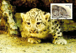 1994 - Kyrgyzstan Кыргызстан - Snow Leopard - Panthère Des Neiges WWF - Kirghizistan