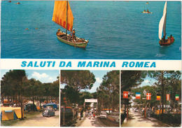 MARINA DI ROMEA - RAVENNA - SALUTI DA... - VEDUTINE - VIAGG. 1964 -76503- - Ravenna