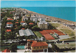 MILANO MARITTIMA - RAVENNA - PANORAMA - CAMPI DA TENNIS - VIAGG. -66414- - Ravenna