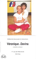 VERONIQUE ET DAVINA LOT DE 2 CARTES - Gimnasia