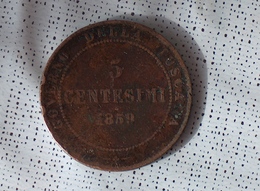 Italie 5 CENTESIMI 1859 - Tuscan