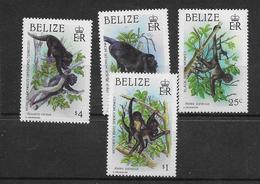 Thème Animaux - Singes - Gorilles - Lémuriens - Belize - Neuf ** Sans Charnière - TB - Apen