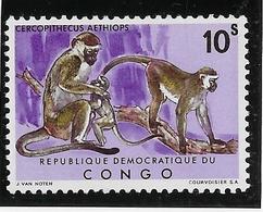 Thème Animaux - Singes - Gorilles - Lémuriens - Congo - Neuf ** Sans Charnière - TB - Singes
