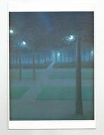 Belgique Bruxelles Nocturne Au Parc Royal Par Degouve De Nuncques William - Parks, Gärten