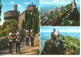 San Marino - Panoramiche (viaggiata In Francia 1990) - San Marino