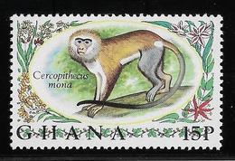 Thème Animaux - Singes - Gorilles - Lémuriens - Ghana  - Neuf ** Sans Charnière - TB - Apen