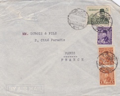 EGYPTE :   Farouk  Sur Lettre D'Alexandrie Pour La France - Lettres & Documents