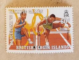 ILES VIERGES- BRITISH VIRGIN ISLANDS Athletisme, Haies, Hurdling. 1 Valeur Dentelée. ** Mnh - Athlétisme