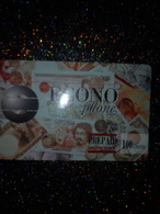 GB PREPAID ECONO PHONE BILLET BANQUE BANKNOTE OF THE WORLD  100U UT - Francobolli & Monete