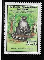 Thème Animaux - Singes - Gorilles - Lémuriens - Madagascar - Neuf ** Sans Charnière - TB - Monkeys