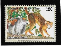 Thème Animaux - Singes - Gorilles - Lémuriens - Nations Unies - Neuf ** Sans Charnière - TB - Apen