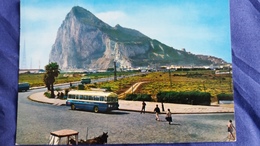 CPSM  BUS CAR AUTOBUS AUTOCAR LA LINEA DE LA CONCEPTION CADIZ ROCHER DE GIBRALTAR ED GARBELLA  1966 - Bus & Autocars