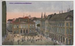 (16267) AK Metz, Lothr. Hauptwache, Stadthaus, Feldpost 1918 - Lothringen