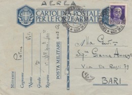 Italien Postkarte Feldpost Zensur 1940-45 - Oblitérés